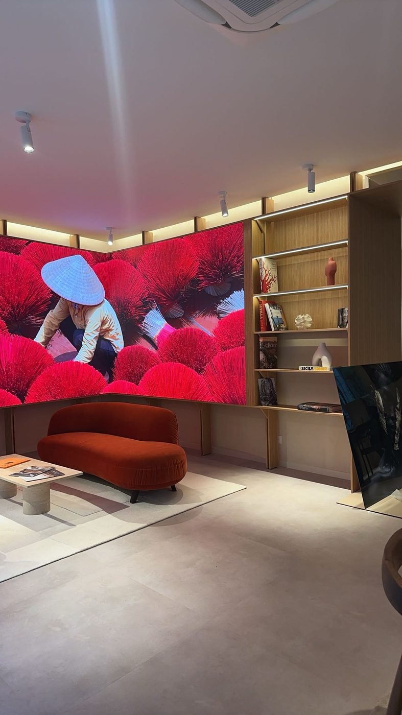 Showroom corporate avec LED